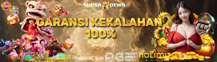 BONUS GARANSI KEKALAHAN 100%